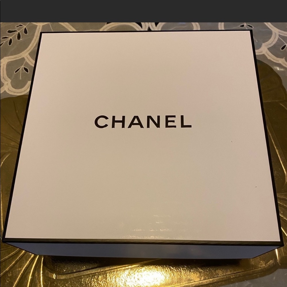 Chanel empty gift box.